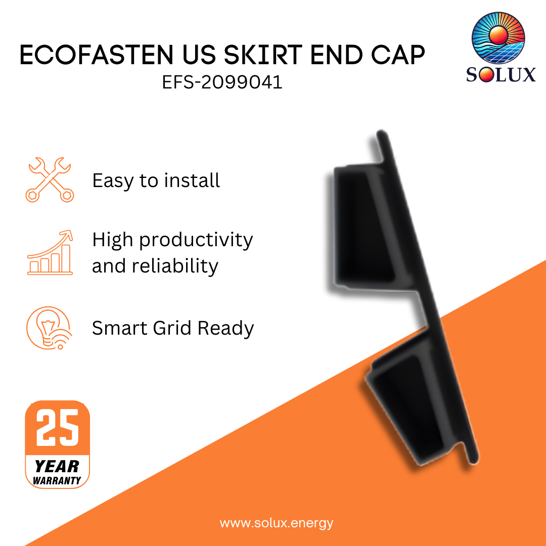 This is an image of Rack Accessories EcoFasten US SKIRT END CAP